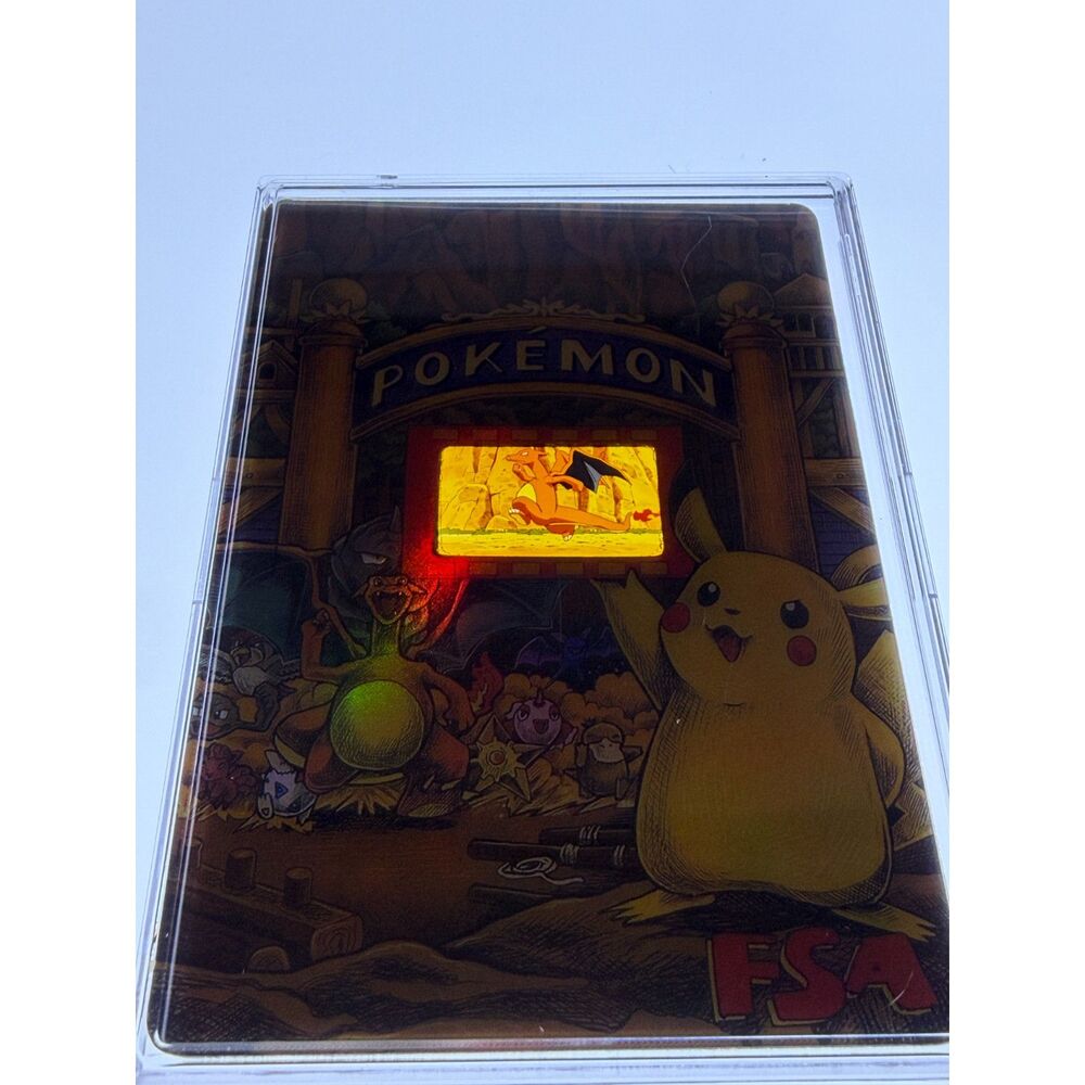 Pokémon: The First Movie — REAL Movie Film Cell: Running Charizard